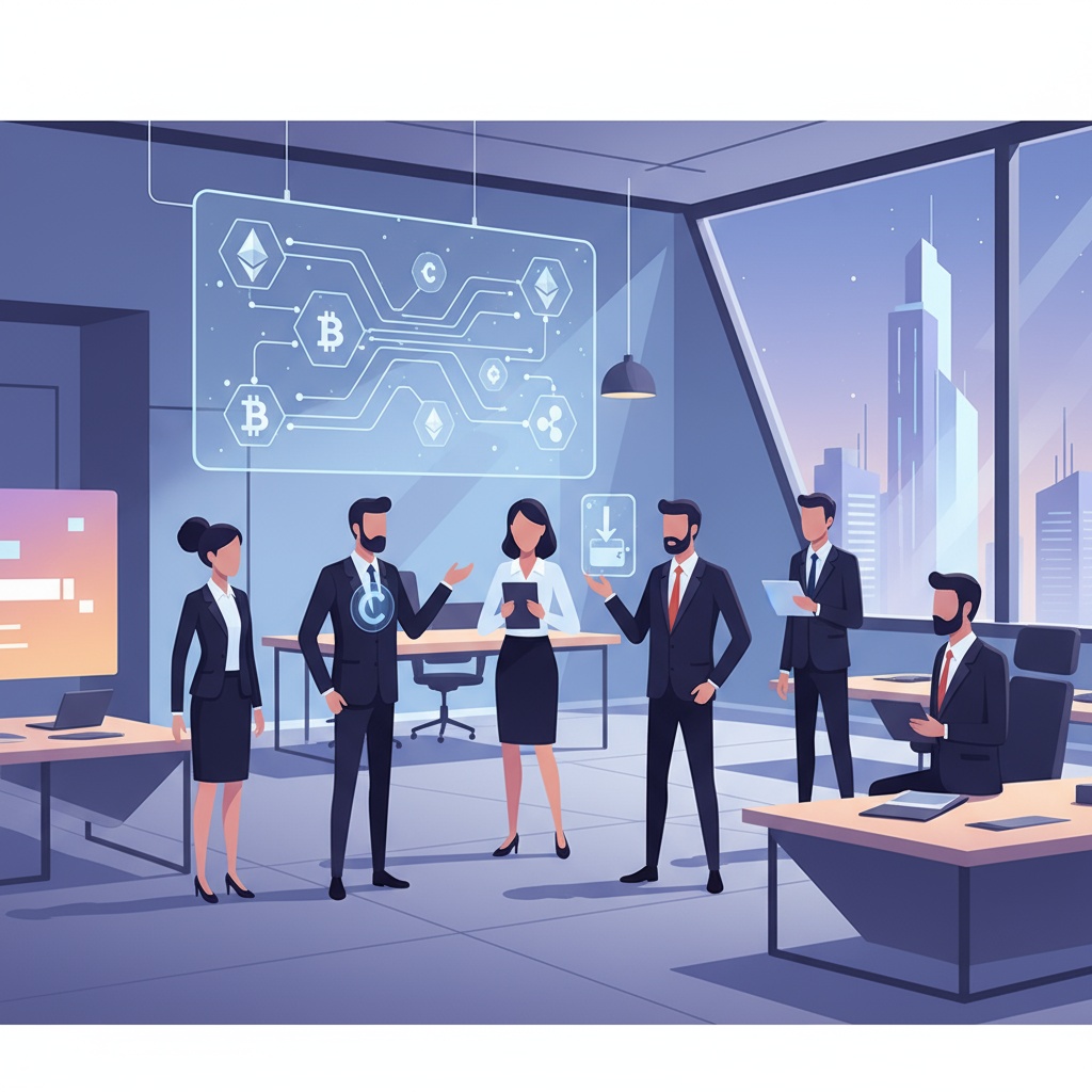 Alt text for cryptocurrencies and mainstream adoption article should be: Digital currency growth